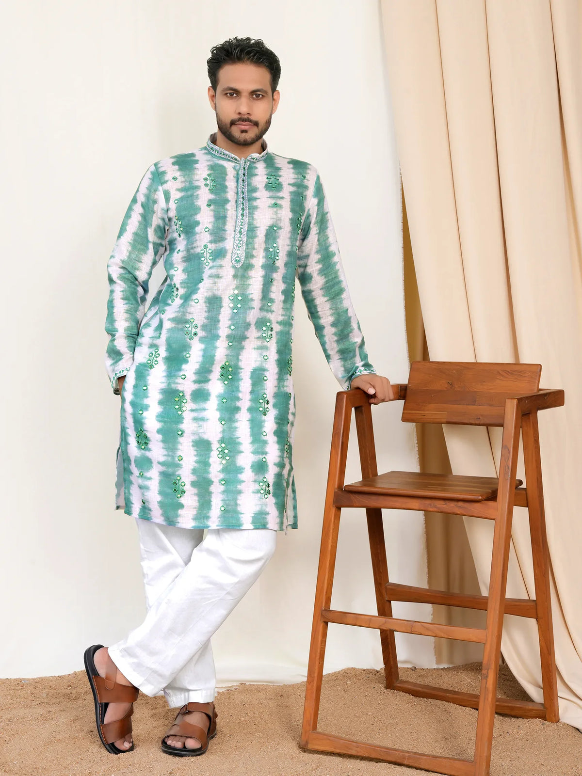 Men's Embroidered Printed Kurta – Premium Ethnic Wear for Every Occasion