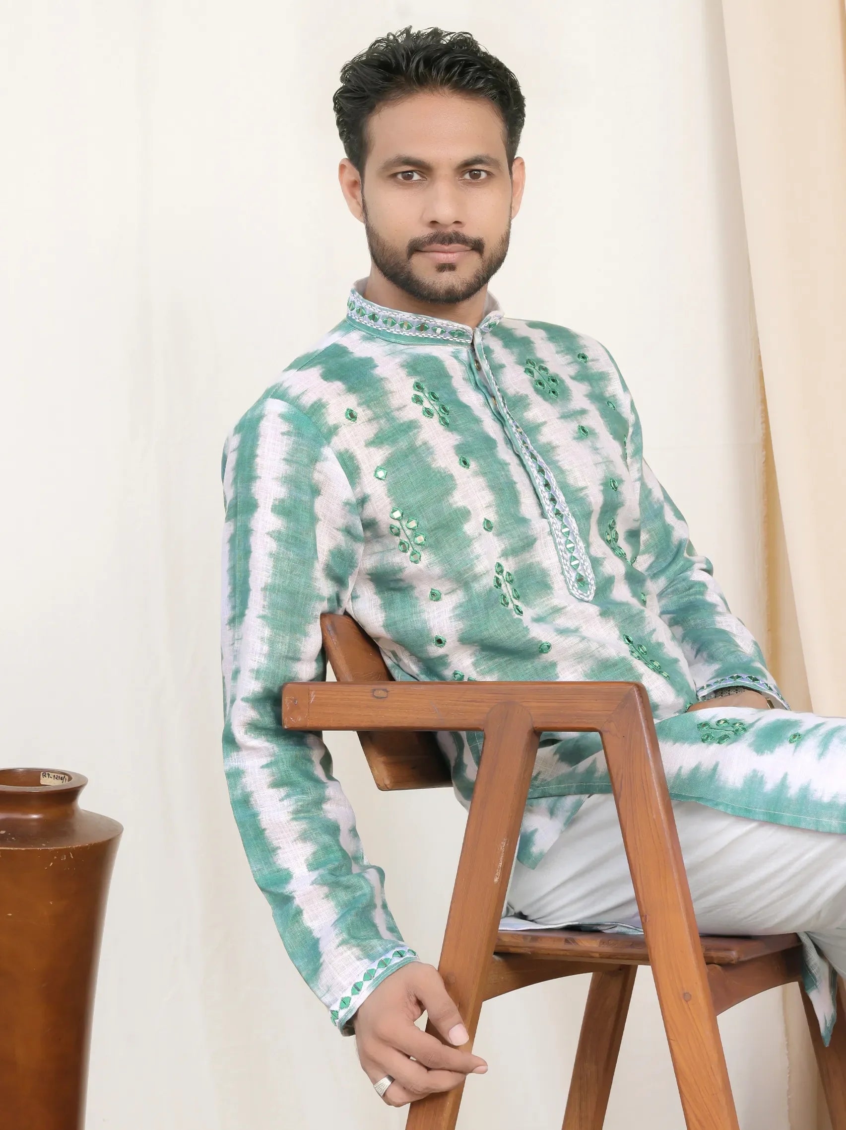 Men's Embroidered Printed Kurta – Premium Ethnic Wear for Every Occasion
